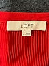 Ann Taylor LOFT 100% Polyester Red Long Sleeve Blouse Size XL - photo 7