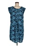 CAbi 100% Polyester Floral Blue Casual Dress Size M - photo 1