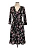 Leota Paisley Black Casual Dress Size L - photo 1