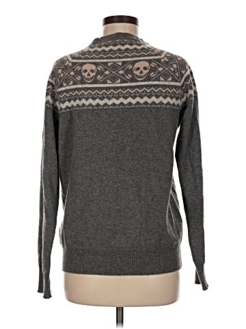 Skull Cashmere Cashmere Pullover Sweater (view 2)