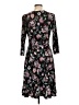 Leota Paisley Black Casual Dress Size L - photo 2