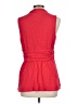 Deletta Red Sleeveless Blouse Size L - photo 2