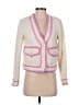 Aqua Tweed Ivory Blazer Size S - photo 1