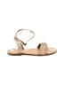 Madewell Gold Sandals Size 8 1/2 - photo 1
