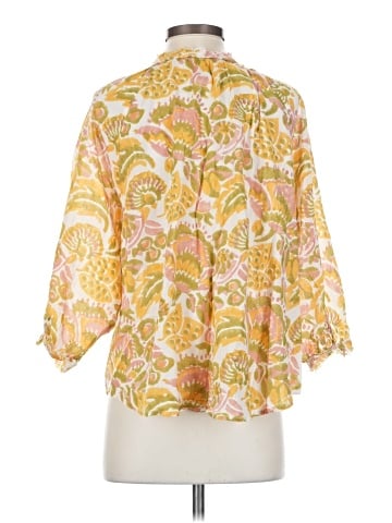 Voloshin 3/4 Sleeve Blouse (view 2)