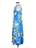 London Style Tropical Blue Cocktail Dress Size 4 - photo 5