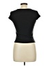 Shein Black Short Sleeve Top Size L - photo 2