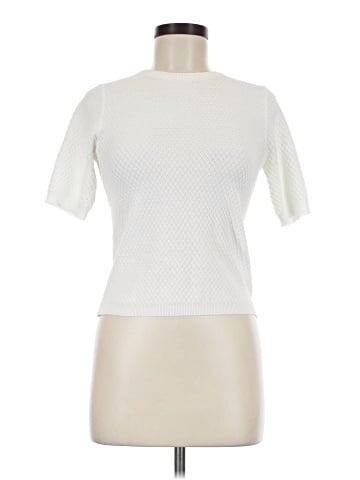 Knit Mix Short Sleeve Top (view 1)
