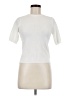 Knit Mix Ivory Short Sleeve Top Size M - photo 1