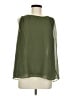 Ann Taylor 100% Polyamide Green Sleeveless Blouse Size M - photo 1