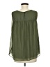 Ann Taylor 100% Polyamide Green Sleeveless Blouse Size M - photo 2