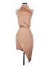 Elliatt Solid Tan Cocktail Dress Size XS - photo 1
