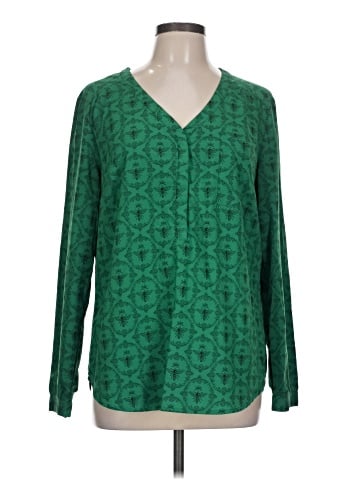 Merona Long Sleeve Blouse (view 1)