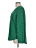 Merona 100% Polyester Green Long Sleeve Blouse Size L - photo 5