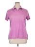 Nike 100% Polyester Purple Short Sleeve Polo Size XL - photo 1