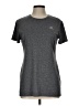 Adidas 100% Polyester Gray Active T-Shirt Size L - photo 1