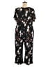 Kaileigh Floral Black Jumpsuit Size 2X - photo 2