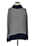 Gap Stripes Blue Turtleneck Sweater Size XL (tall) - photo 1