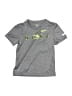 Nike 100% Polyester Gray Active T-Shirt Size 4 - photo 1