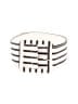 Unbranded Stripes Ivory Belt Size S - photo 1