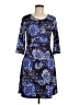 Title Nine Paisley Blue Casual Dress Size M - photo 1