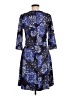 Title Nine Paisley Blue Casual Dress Size M - photo 2