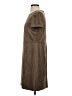 Chico's Solid Brown Casual Dress Size S - photo 5