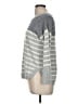 Crown & Ivy Stripes Gray Pullover Sweater Size M - photo 5