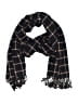 Unbranded Plaid Black Scarf One size - photo 1
