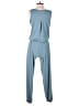 Zenana Solid Blue Jumpsuit Size S - photo 2