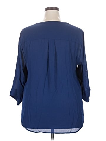 Torrid 3/4 Sleeve Blouse (view 2)