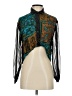 Assorted Brands Teal Long Sleeve Blouse Size S (estimated) - photo 1