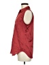Ann Taylor 100% Polyester Burgundy Sleeveless Blouse Size M - photo 5