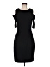 MICHAEL Michael Kors Solid Black Cocktail Dress Size M - photo 1