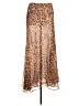 Bardot 100% Polyester Animal Print Tan Casual Skirt Size L - photo 1