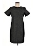 J.Crew 100% Wool Houndstooth Gray Casual Dress Size 6 - photo 1