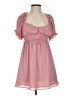 Lush 100% Polyester Hearts Pink Casual Dress Size S - photo 1