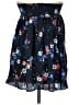Tory Burch Floral Blue Silk Skirt Size 8 - photo 2