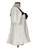 BLOOMCHIC 100% Polyester Ivory Short Sleeve Blouse Size 10 - photo 4