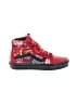Vans Floral Red Sneakers Size 8 - photo 1