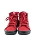 Vans Floral Red Sneakers Size 8 - photo 2