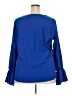 Lyaner Blue Long Sleeve Blouse Size XXL - photo 2