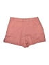 Zara Solid Pink Shorts Size L - photo 2
