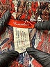 Cartonnier 100% Polyester Print Red Casual Pants Size M - photo 7