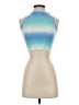 Assorted Brands Blue Sleeveless Top Size S - photo 1