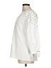 Love Sam 100% Cotton Solid White 3/4 Sleeve Blouse Size M - photo 5