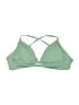Unbranded Solid Green Swimsuit Top Size XS - photo 1