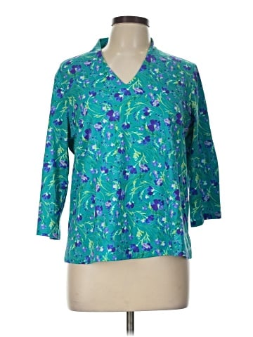 Appleseeds 3/4 Sleeve Blouse (view 1)