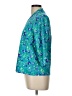 Appleseeds Teal 3/4 Sleeve Blouse Size L (petite) - photo 5