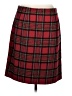 Talbots Plaid Red Formal Skirt Size 8 - photo 2